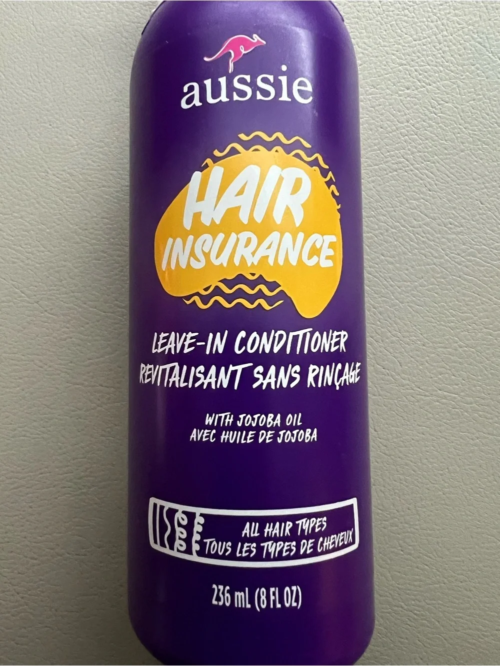 Aussie Hair Insurance Leave-In Conditioner Spray - 8 fl oz- NWT